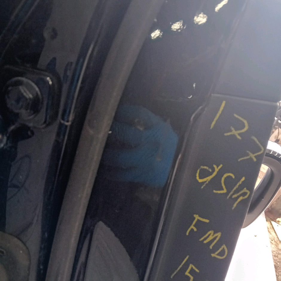 MERCEDES BENZ A-CLASS W177 DRIVER SIDE REAR DOOR O/S/R BLACK  COMPLETE FMD151