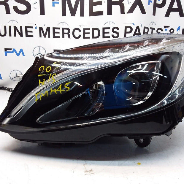 2016 MERCEDES C-CLASS W205 N/S Passenger Side Front Headlight A2059062504 FMH45