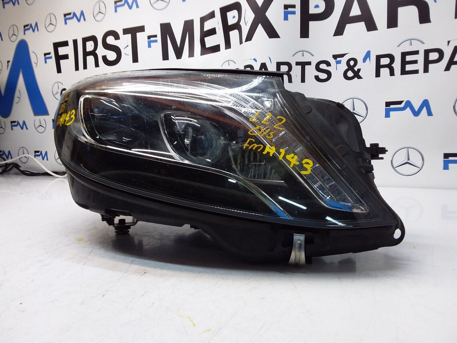 2015 MERCEDES S-CLASS W222 HEADLIGHT DRIVER OS A22290616 FMH143