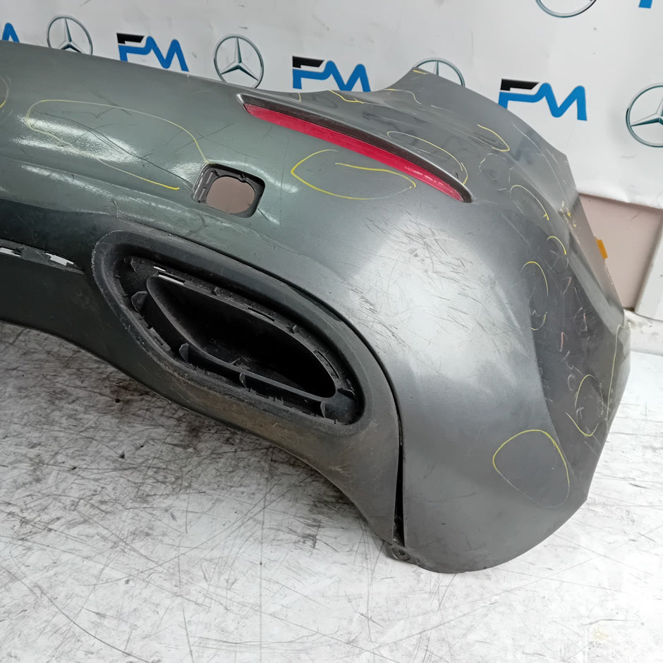 MERCEDES BENZ  A-CLASS W177 REAR BUMPER A1778804801 2018 GREY COMPLETE FMX7