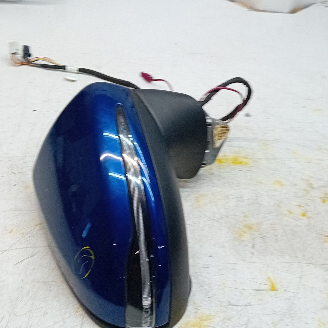 MERCEDES C-CLASS W205 DRIVER WING MIRROR OSF BLUE A2058106416 PL FMM71