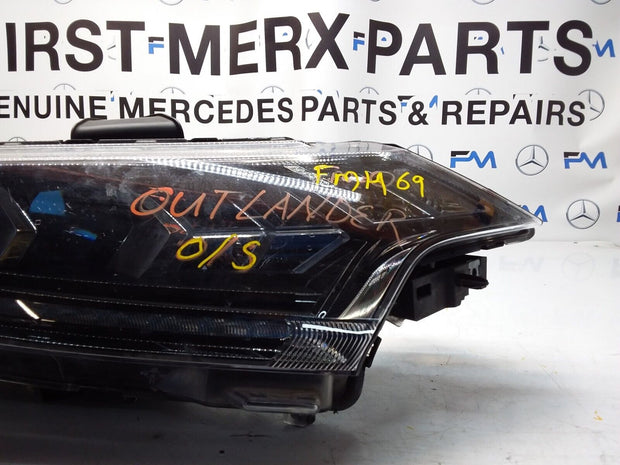 MITSUBISHI OUTLANDER MK3 2018 HEADLIGHT DRIVER SIDE RIGHT R009A Z6UB FMH69
