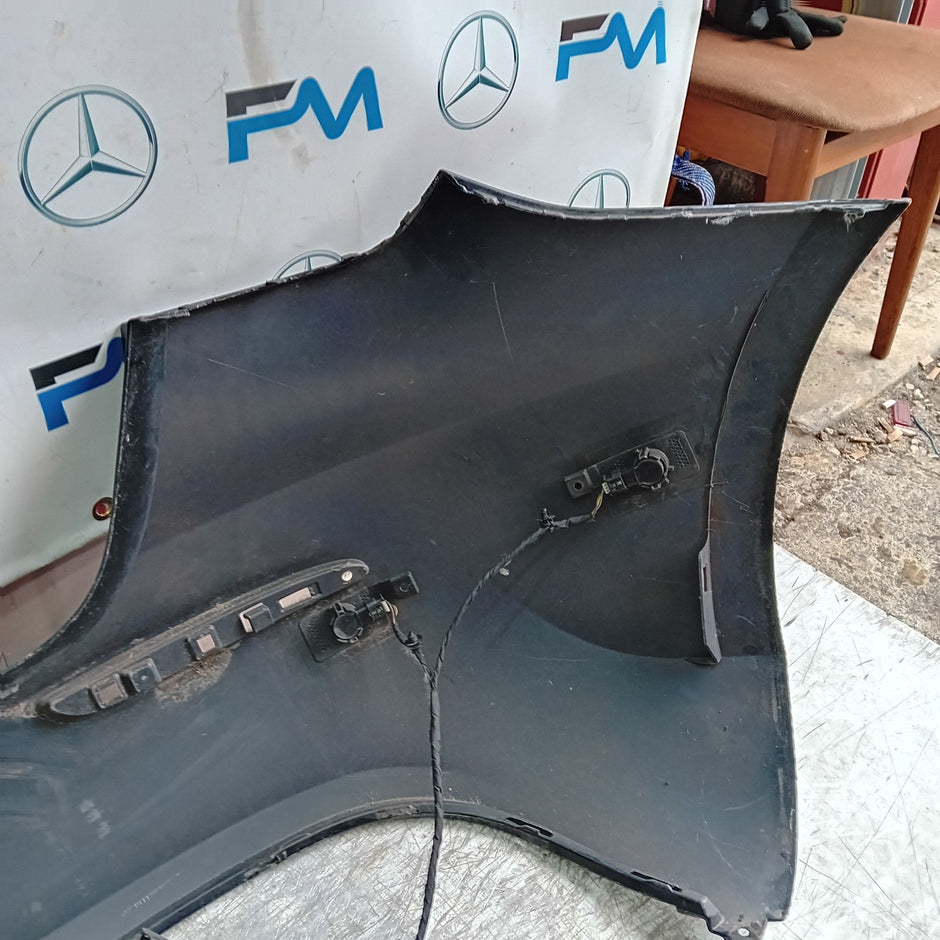 MERCEDES BENZ  A-CLASS W177 REAR BUMPER A1778856502 2018 BLACK FMX17