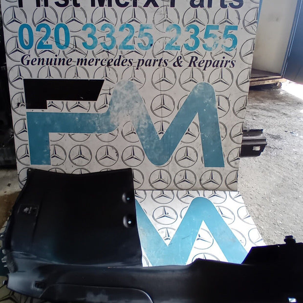 MERCEDES S-CLASS W222 REAR RIGHT INNER QUARTER PNAEL TRIM CORNER A2226909805