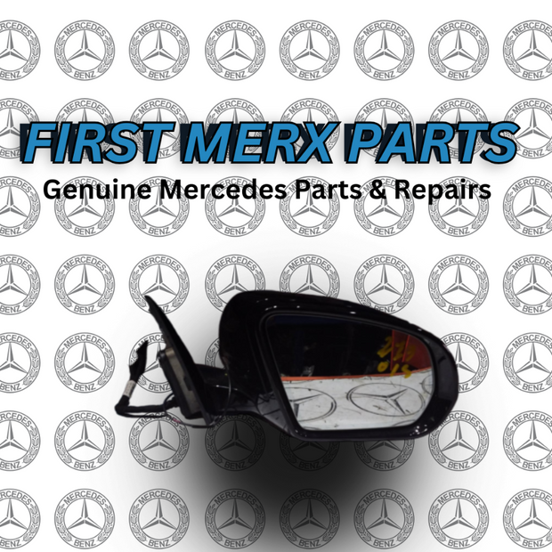 MERCEDES BENZ E-CLASS W213 AMG DRIVER SIDE WING MIRROR A2138102800 BLACK