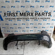 MERCEDES BENZ  A-CLASS W177 REAR BUMPER A1778856502 2018 BLACK FMX17
