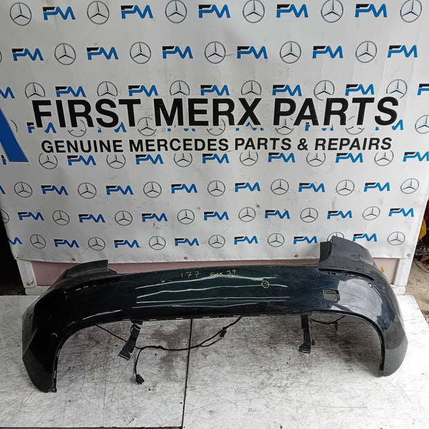 MERCEDES BENZ  A-CLASS W177 REAR BUMPER A1778856502 2018 BLACK FMX17