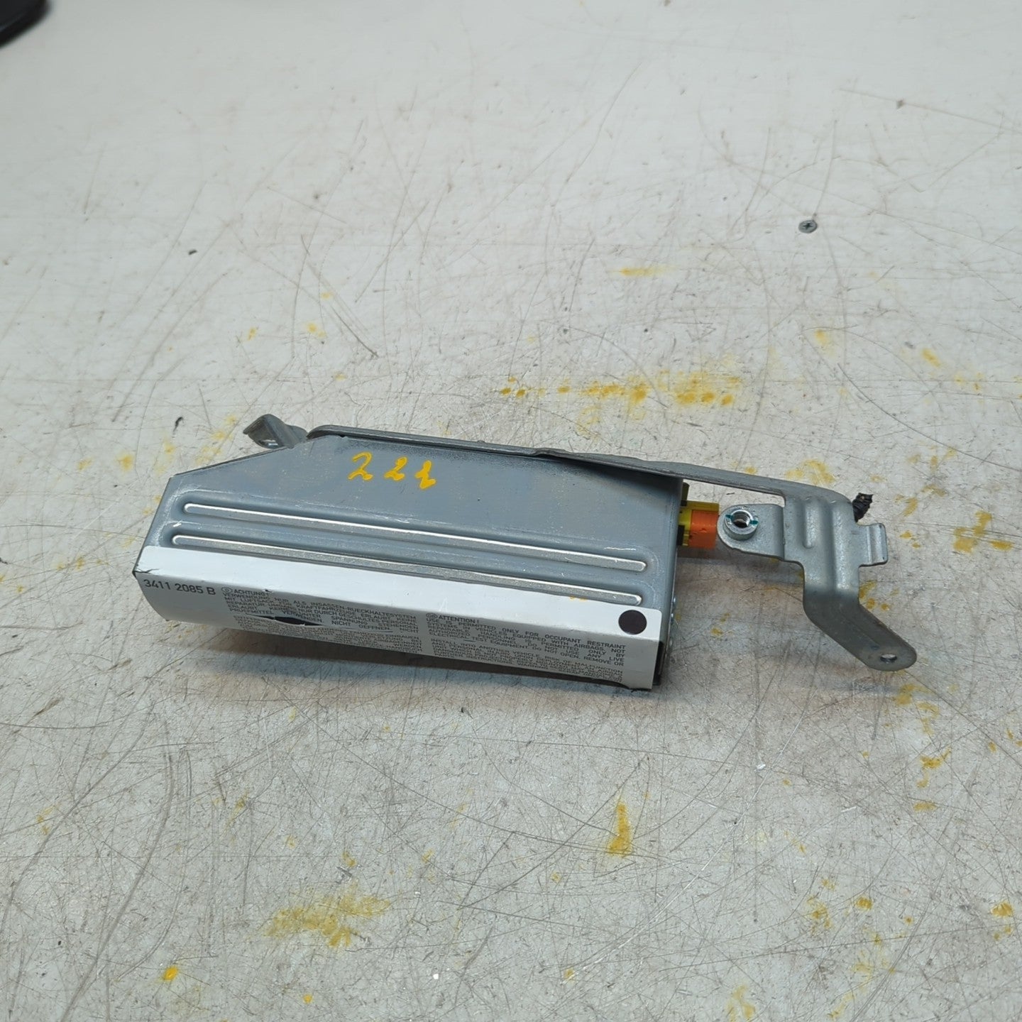 MERCEDES  S-CLASS W222 DRIVER REAR SIDE  AIRBAG MODULE A2228604402 FM001421