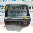 MITSUBISH OUTLANDER PASSENGER SIDE REAR DOOR N/S/R COMPLETE BLACK FMD35