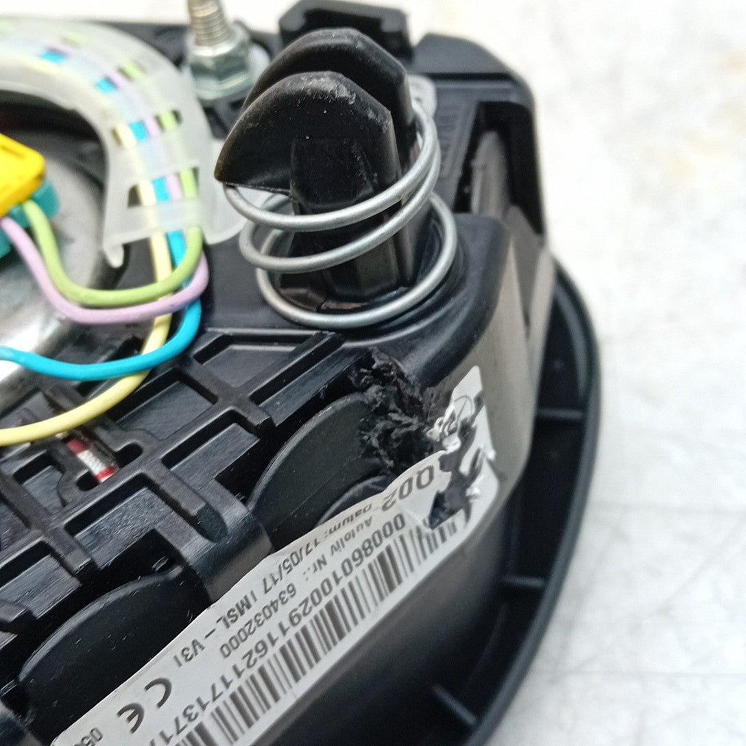 MERCEDES BENZ A-CLASS W176 STEERING WHEEL AIRBAG DRIVER OS RIGHT Q02 FM001565