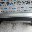 MERCEDES BENZ CLA W117 REAR BUMPER SILVER 2013-19 A1178851065 FMX91