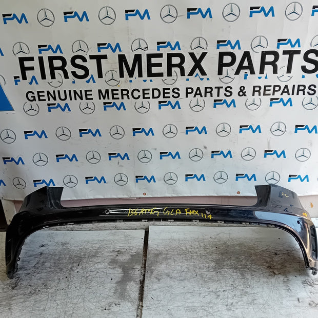 MERCEDES BENZ GLA X156 AMG REAR BUMPER BLACK 2014-19  A1568852425 FMX114