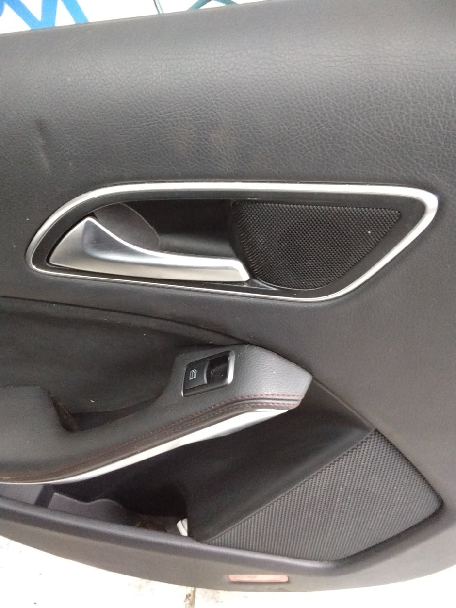 MERCEDES CLA W117 PASSENGER REAR DOOR NSR WHITE 2013-19 COMPLETE FMD300