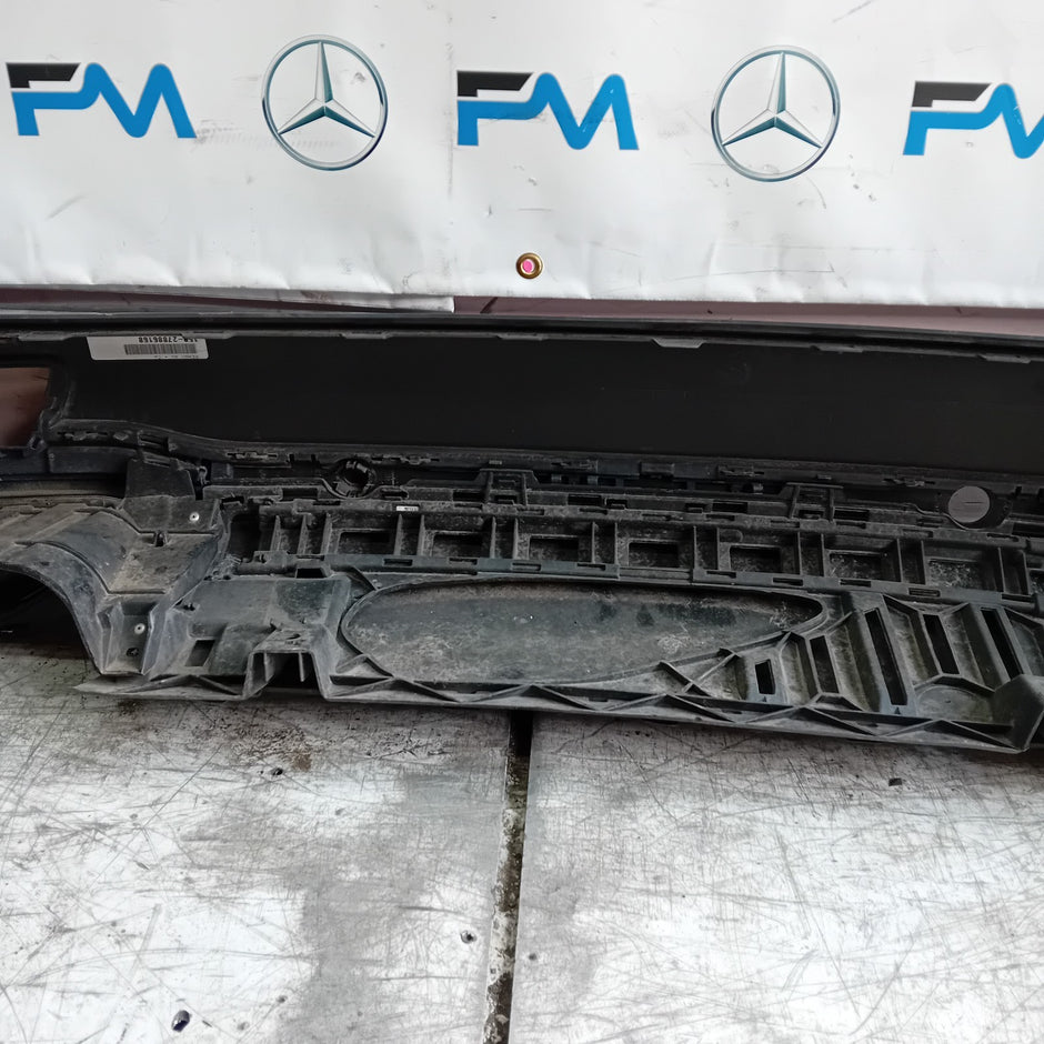MERCEDES E-CLASS W213 BLACK REAR BUMPER ESTATE 2016 ON A2138850301 FMX93