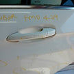 MERCEDES E-CLASS W212 SLN PASSENGER REAR DOOR NSR WHITE 2013 COMPLETE FMD479