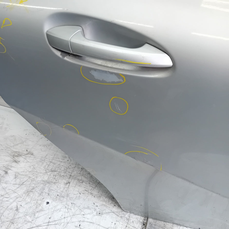 MERCEDES BENZ B-CLASS W246 DRIVER REAR DOOR O/S/R SILVER 2012-19 COMPLETE FMD155