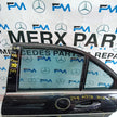 MERCEDES C-CLASS W204 SLN PASSENGER REAR DOOR NSR BLACK 2008-14 COMPLETE FMD249
