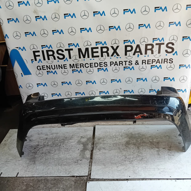 MERCEDES BENZ E-CLASS W212 REAR BUMPER BLACK 2016 ON A2128850025 FMX121