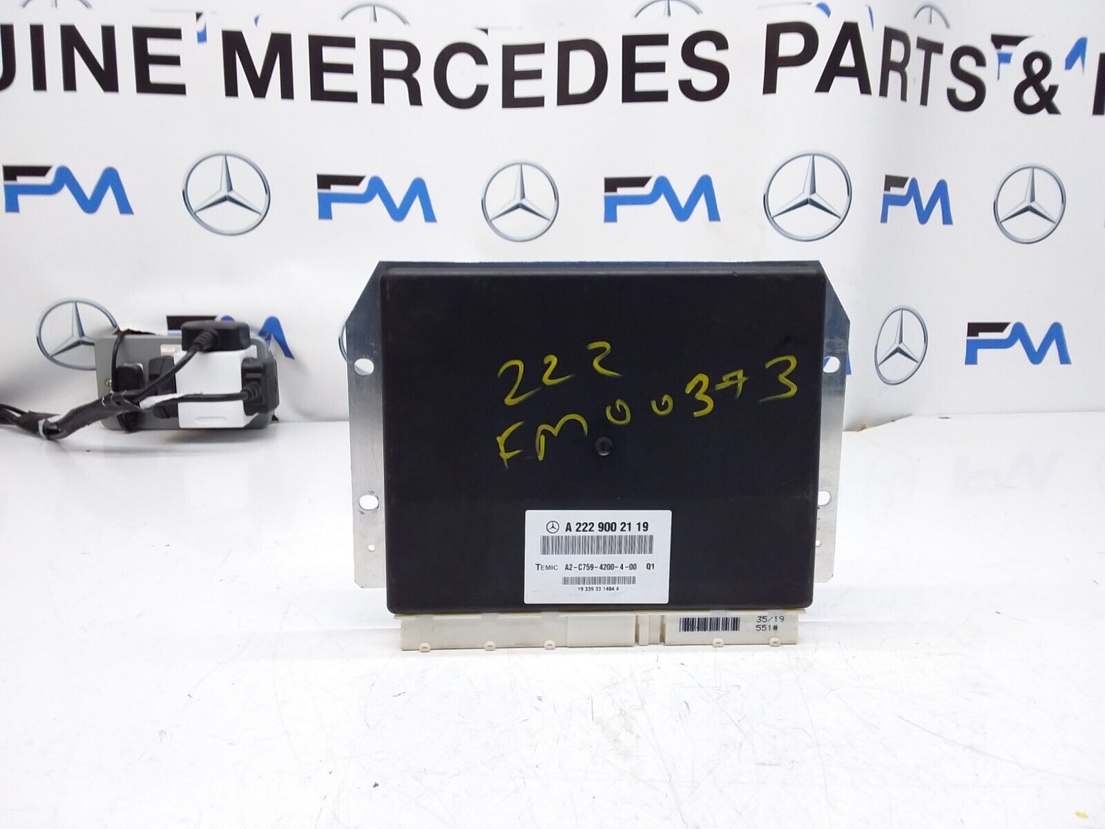 MERCEDES S-CLASS W222 2019  ECU SUSPENSION CONTROL MODULE A2229002119 FM00373