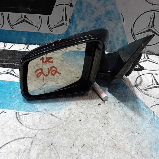 2009/2016 MERCEDES E CLASS W212 DOOR MIRROR RIGHT POWER FOLD WING MIRROR-BLACK