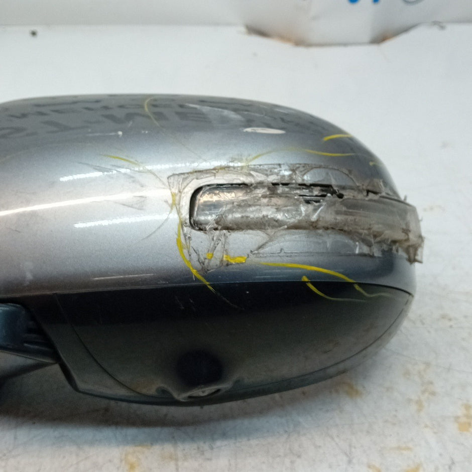 MITSUBISHI OUTLANDER MK3 PASSENGER WING MIRROR NS GREY CAMERA BS 2013 FMM53 (D)