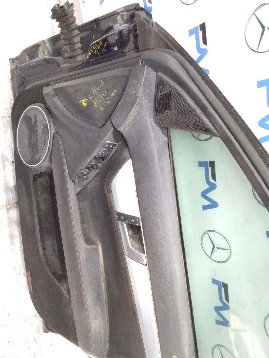 MERCEDES C-CLASS W204 SLN DRIVER FRONT DOOR OSF BLUE 2008-14 FMD542