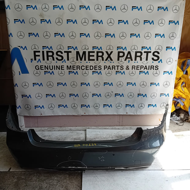 MERCEDES BENZ E-CLASS W212 REAR BUMPER BLACK 2014 A2128855125 FMX129