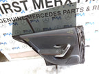 MERCEDES CLA C118 PASSENGER REAR DOOR NSR BLACK 2019 ONWARDS COMPLETE FMD604