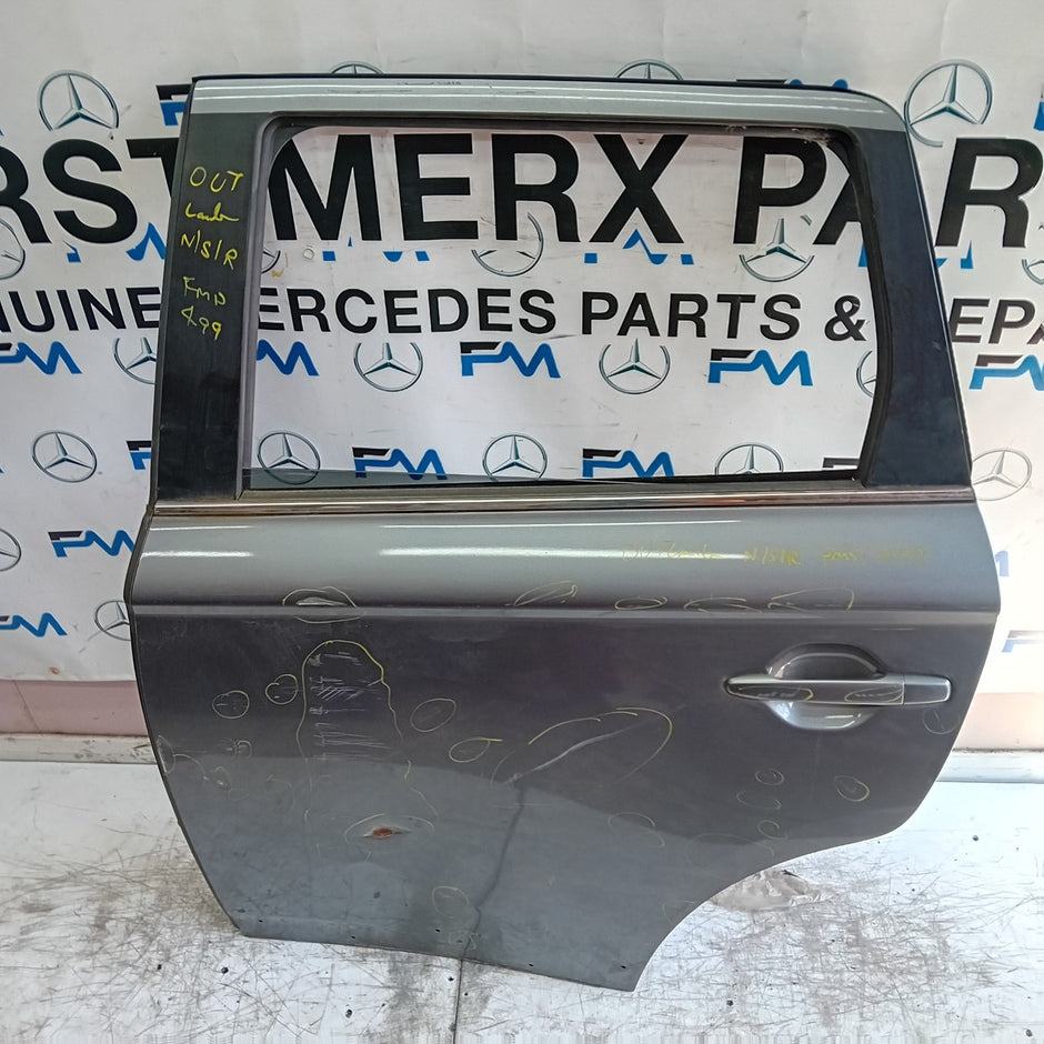 MITSUBISHI OUTLANDER MK3 PASSENGER REAR DOOR NSR 2013 GREY FMD499