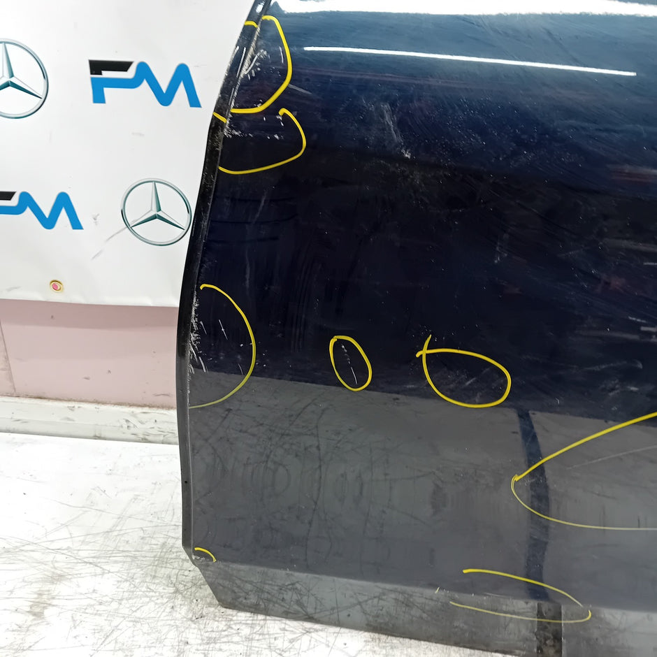 MEECEDS C-CLASS S205 EST PASSENGER REAR DOOR NSR BLUE 2014 ON COMPLETE FMD391