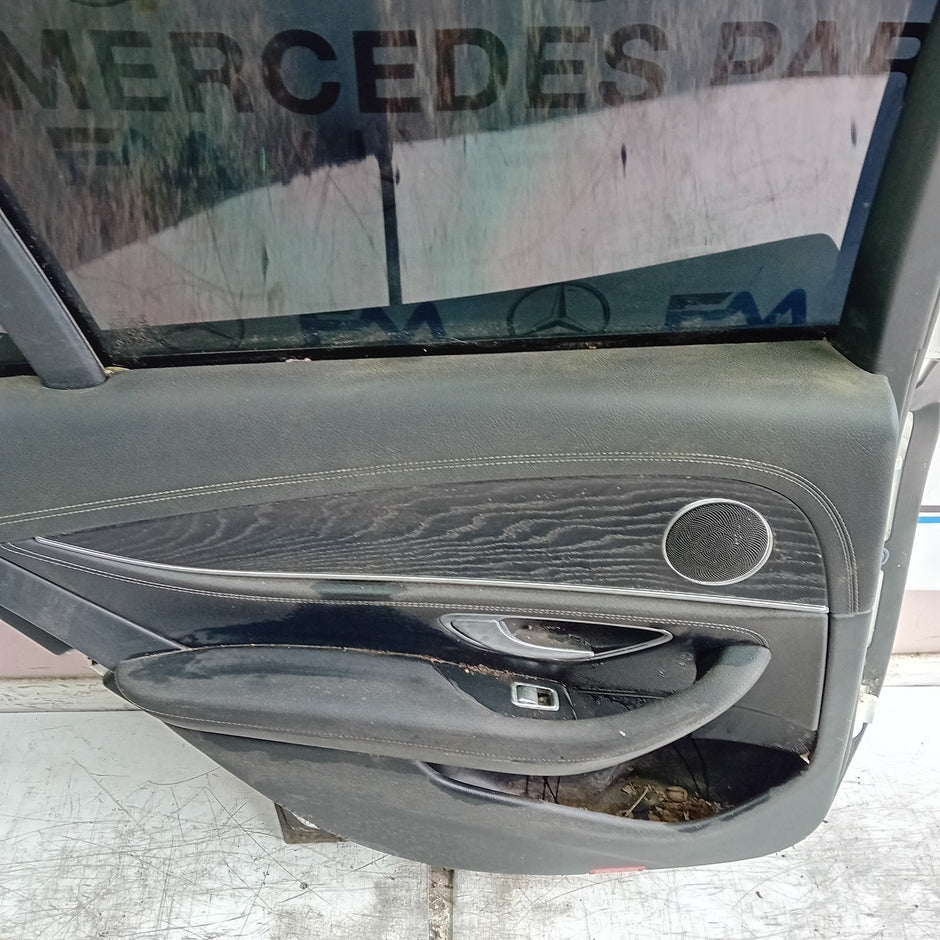 MEECEDS E-CLASS S213 EST PASSENGER REAR DOOR NSR WHITE 2016 ON COMPLETE FMD392