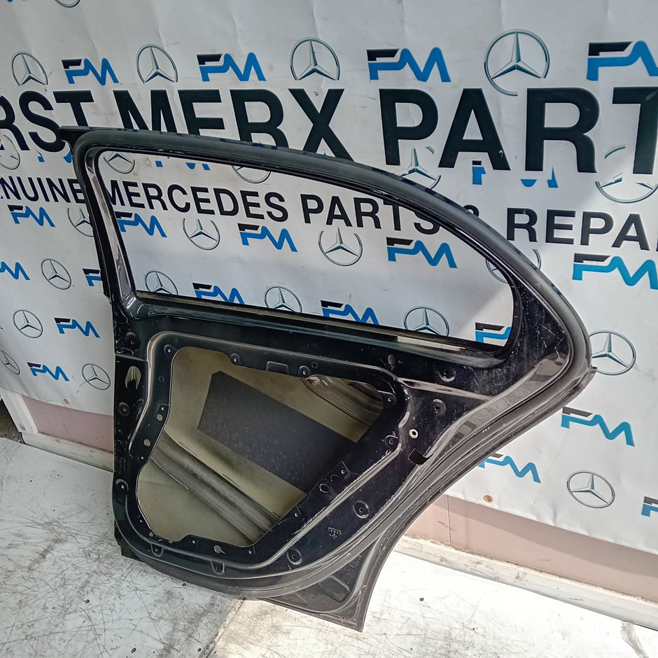 MERCEDES A-CLASS W177 SLN DRIVER REAR DOOR OSR 2018 ON BLACK FMD285