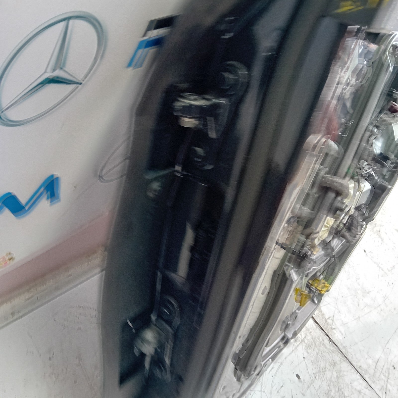 MERCEDES BENZ S-CLASS W222 SALOON DRIVER REAR DOOR OSR BLACK 2014 ON FMD214