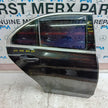 MERCEDES C-CLASS W205 SALOON DRIVER REAR DOOR OSR BLACK 2014 ON COMPLETE FMD237