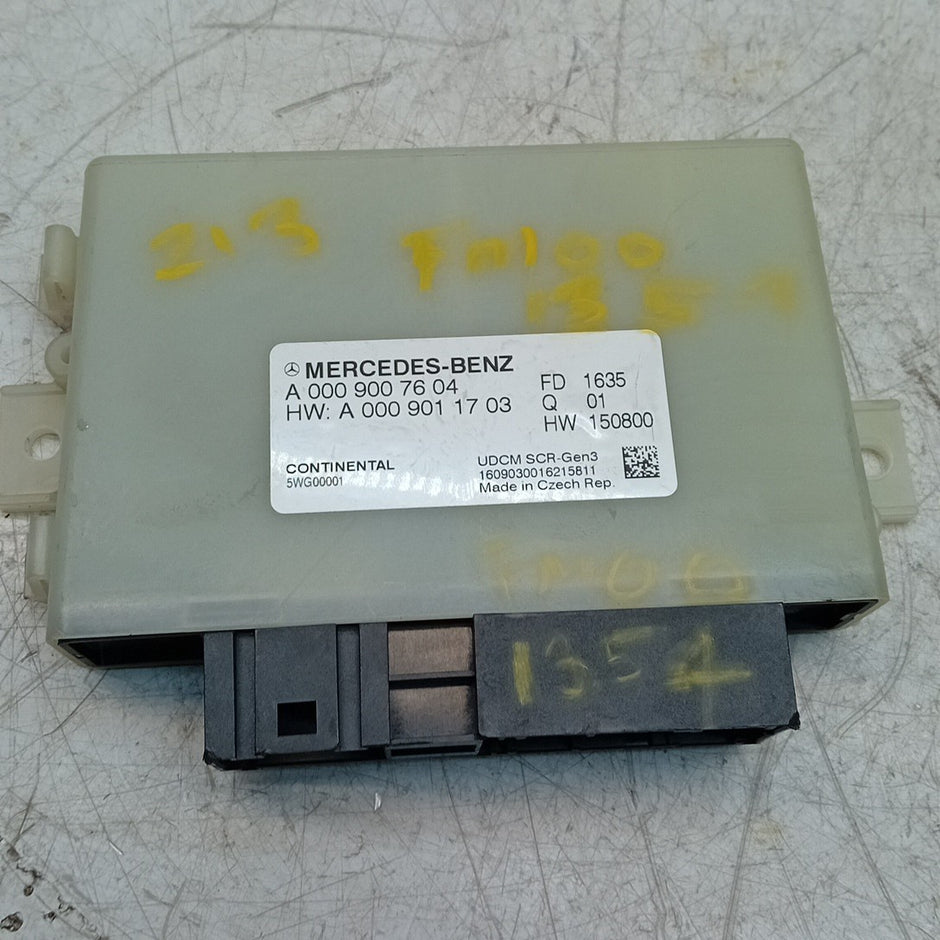 MERCEDES E-CLASS W213 ADBLUE SCR CONTROL UNIT EGR ECU A0009007604 FM001354