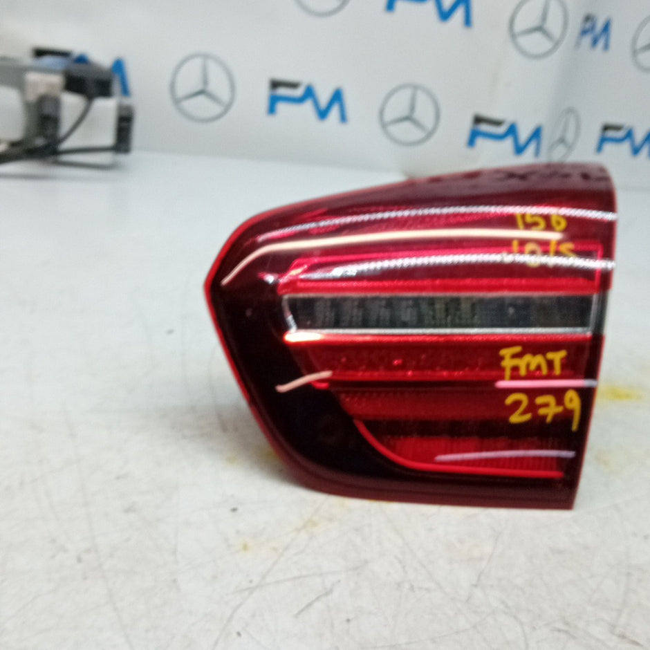 MERCEDES GLA X156 DRIVER RIGHT OS REAR INNER TAIL LIGHT A1569069000 2019 FMT279