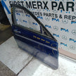 MEECEDS C-CLASS W205 DRIVER FRONT DOOR OSF BLUE 2014 ON COMPLETE FMD397
