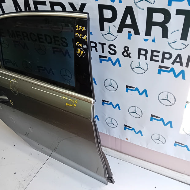 MERCEDES BENZ A-CLASS W177 DRIVER SIDE REAR DOOR ( OFF SIDE REAR ) FM09