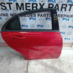 MERCEDES BENZ  A-CLASS W176 DRIVER REAR DOOR OSR RED 2012-18 COMPLETE FMD257