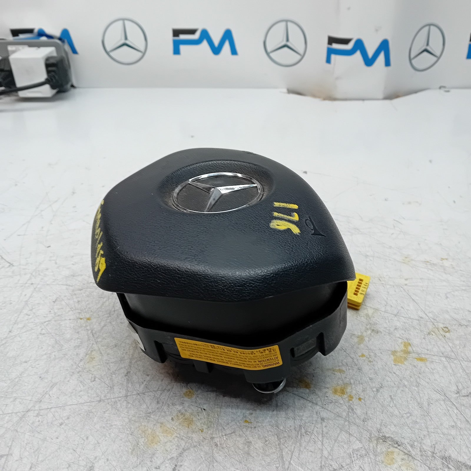 MERCEDES BENZ A-CLASS W176 STEERING WHEEL AIRBAG DRIVER OS RIGHT Q3 FM001489