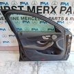 MERCEDES C-CLASS W205 PASSENGER FRONT DOOR NSF BLACK 2014 ON COMPLETE FMD467