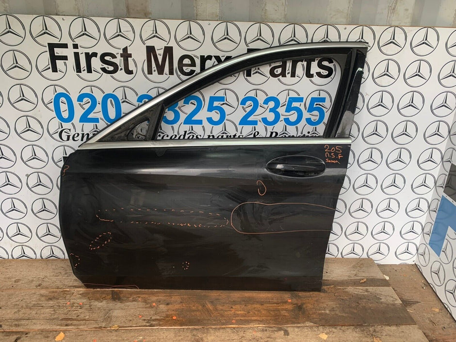 MERCEDES BENZ C CLASS W205 NEARSIDE FRONT LEFT DOOR 2013-2019