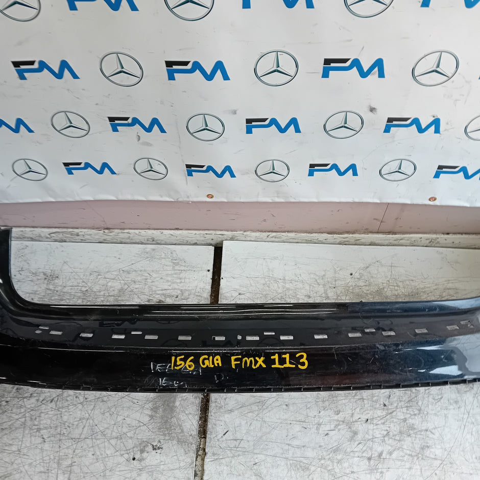 MERCEDES BENZ GLA X156 REAR BUMPER BLACK 2014-19  A1568800003 FMX113