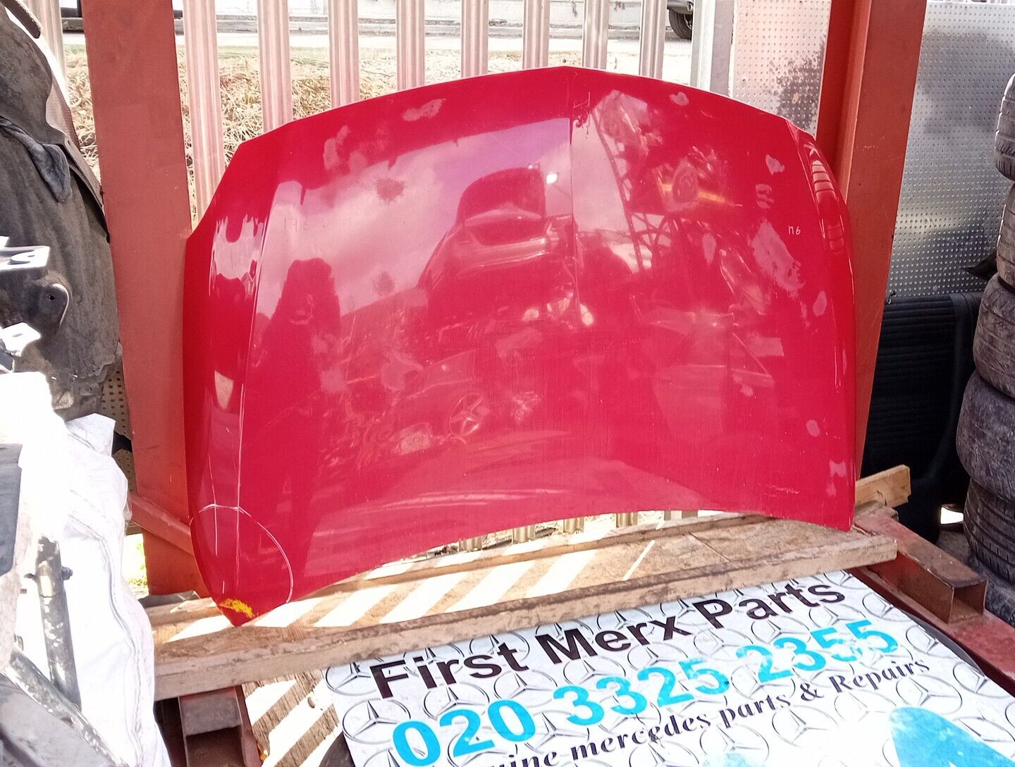 MERCEDES A CLASS W176 BONNET RED 589 2012-2018