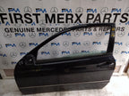 MERCEDES C-CLASS W203  PASSENGER FRONT DOOR NSF BLACK 2001-2004 COMPLETE FMD306