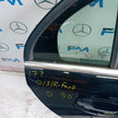 MERCEDES BENZ A-CLASS W177 DRIVER SIDE REAR DOOR O/S/R BLACK  COMPLETE FMD151