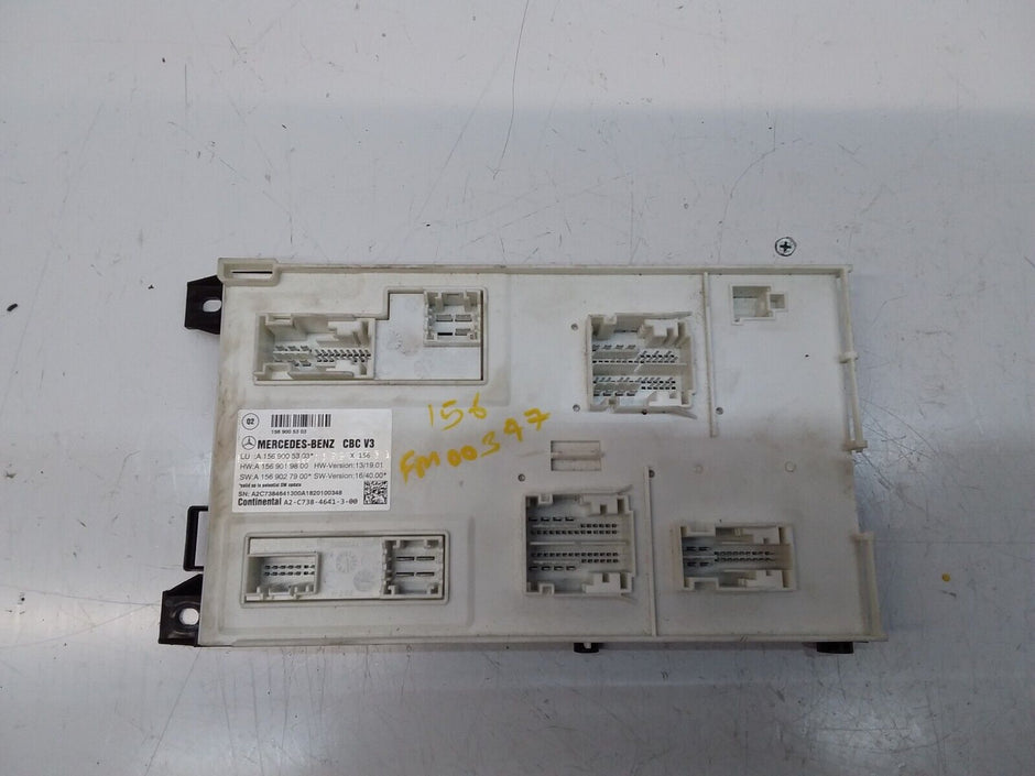 Mercedes GLA W156 SAM Signal Control Module Unit A1569005303 FM00347
