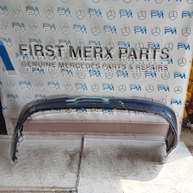 MERCEDES BENZ CLA W117 REAR BUMPER 2015 BLUE A1178800440 FMX48