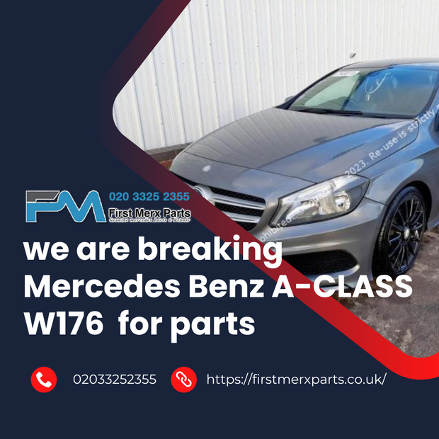 MERCEDES BENZ A-CLASS W176 / AIR BAGS ( STEERING WHEEL, KNEE, ROOF )