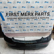 MERCEDES BENZ C-CLASS W205 COUPE REAR BUMPER 2015 BLACK FMX57
